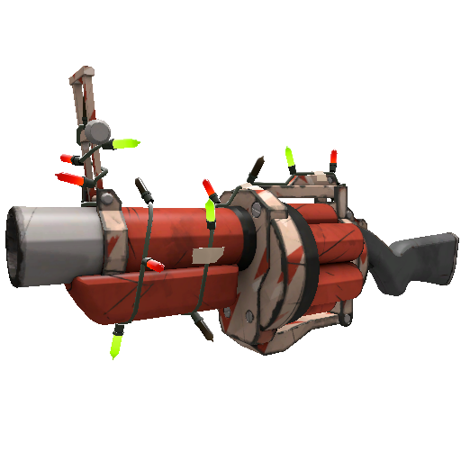 Strange Festivized Team Charged Grenade Launcher (Minimal Wear)