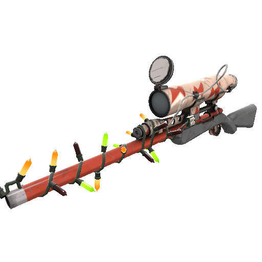 Strange Festivized Team Charged Sniper Rifle (Field-Tested)
