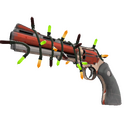 Unusual Festivized Team Charged Revolver (Field-Tested)