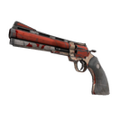 Unusual Team Charged Revolver (Battle Scarred)