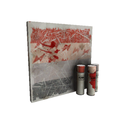 Strange Team Charged War Paint (Battle Scarred)