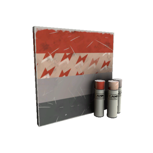 Strange Team Charged War Paint (Minimal Wear)