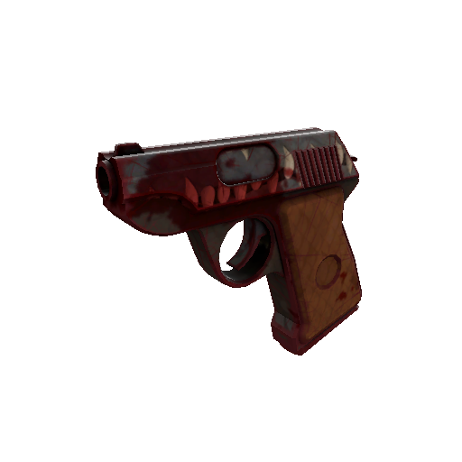 Strange Piranha Mania Pistol (Well-Worn)