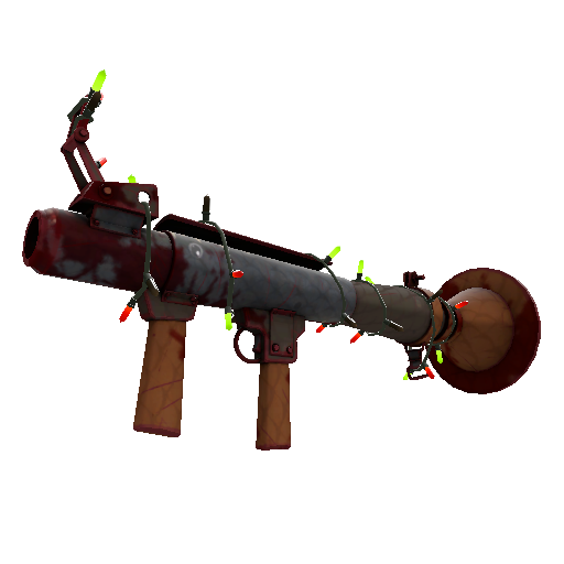 Strange Festivized Specialized Killstreak Piranha Mania Rocket Launcher (Field-Tested)