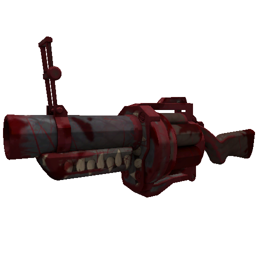 Unusual Professional Killstreak Piranha Mania Grenade Launcher (Battle Scarred)