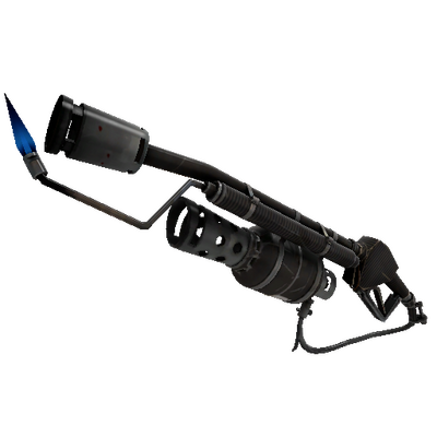 Unusual Professional Killstreak Graphite Gripped Flame Thrower (Field-Tested)