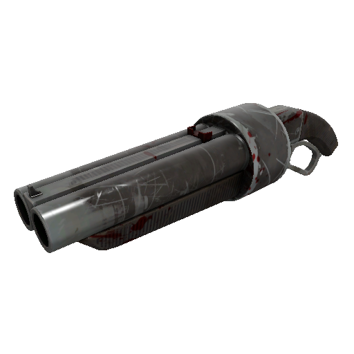 Graphite Gripped Scattergun (Battle Scarred)