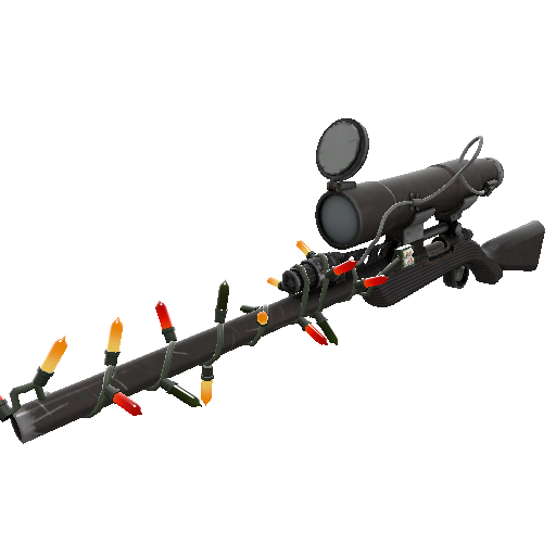 Unusual Festivized Specialized Killstreak Graphite Gripped Sniper Rifle (Field-Tested)