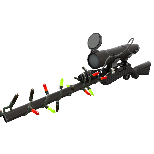 Festivized Graphite Gripped Sniper Rifle (Minimal Wear)