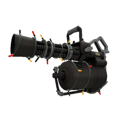Strange Festivized Professional Killstreak Graphite Gripped Minigun (Factory New)