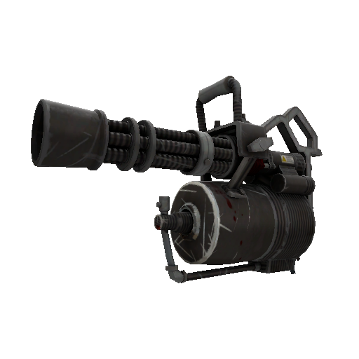 Graphite Gripped Minigun (Well-Worn)