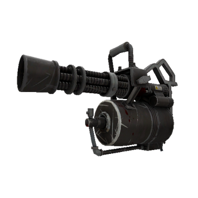 Specialized Killstreak Graphite Gripped Minigun (Well-Worn)