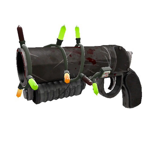 Strange Festivized Professional Killstreak Graphite Gripped Scorch Shot (Battle Scarred)