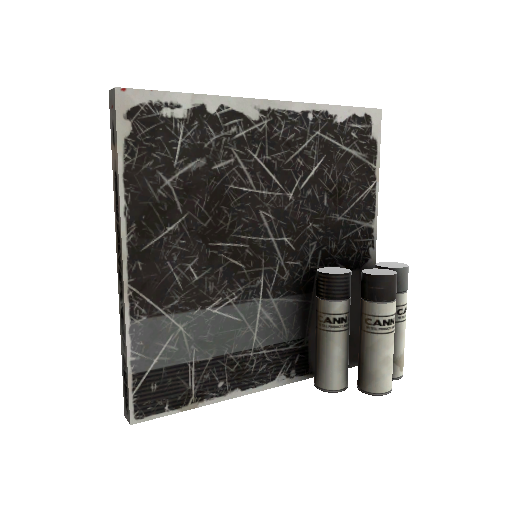 Strange Graphite Gripped War Paint (Well-Worn)