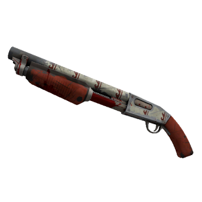 Strange Professional Killstreak Sleek Greek Shotgun (Battle Scarred)