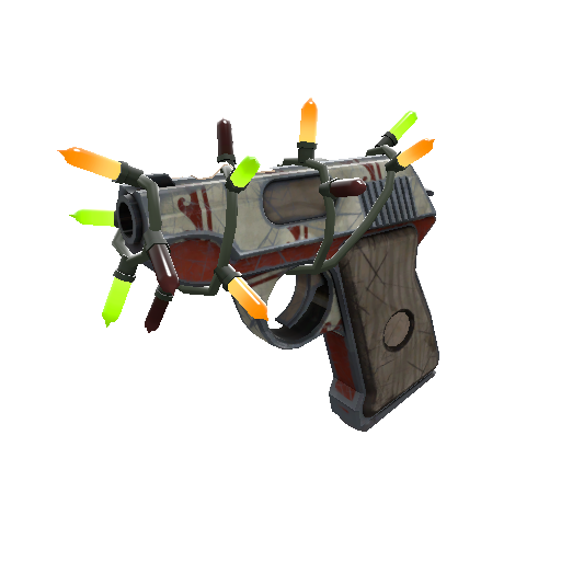 Strange Festivized Sleek Greek Pistol (Well-Worn)