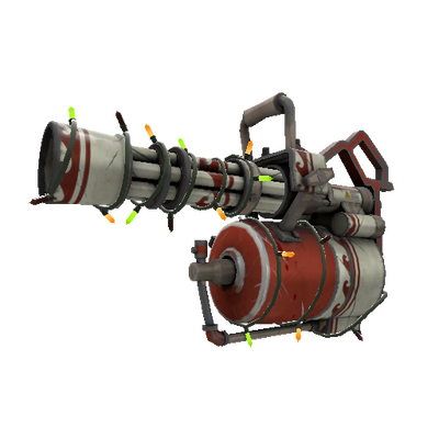 Strange Festivized Killstreak Sleek Greek Minigun (Field-Tested)