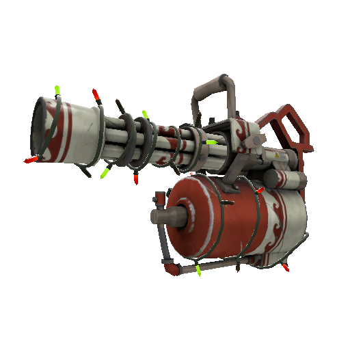 Festivized Sleek Greek Minigun (Minimal Wear)