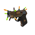 Unusual Festivized Professional Killstreak Gobi Glazed Pistol (Minimal Wear)