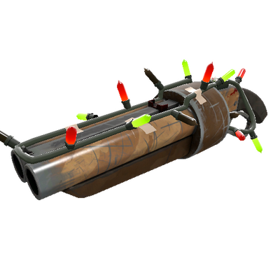 Unusual Festivized Professional Killstreak Gobi Glazed Scattergun (Well-Worn)
