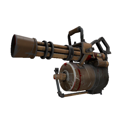 Gobi Glazed Minigun (Battle Scarred)