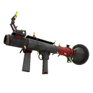 Strange Festivized Team Detail Rocket Launcher (Battle Scarred)