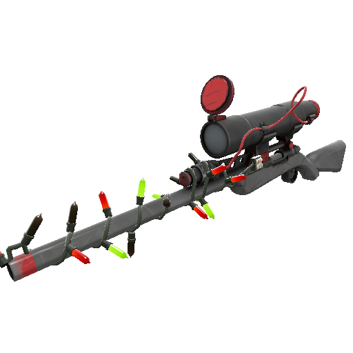 Unusual Festivized Team Detail Sniper Rifle (Field-Tested)