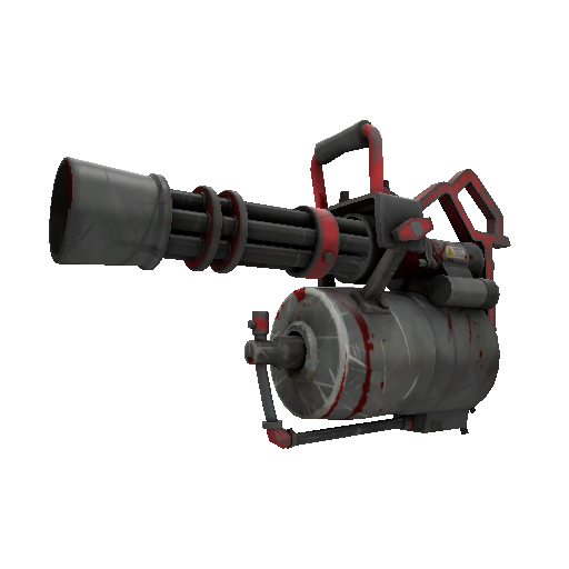 Team Detail Minigun (Battle Scarred)