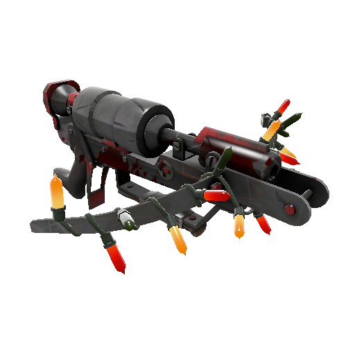 Strange Festivized Team Detail Crusader's Crossbow (Battle Scarred)
