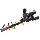 Strange Festivized Killstreak Stardust Sniper Rifle (Battle Scarred)
