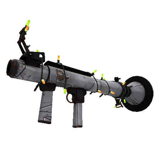 Strange Festivized Specialized Killstreak Mechanized Monster Rocket Launcher (Well-Worn)