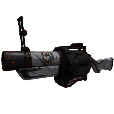 Strange Mechanized Monster Grenade Launcher (Battle Scarred)