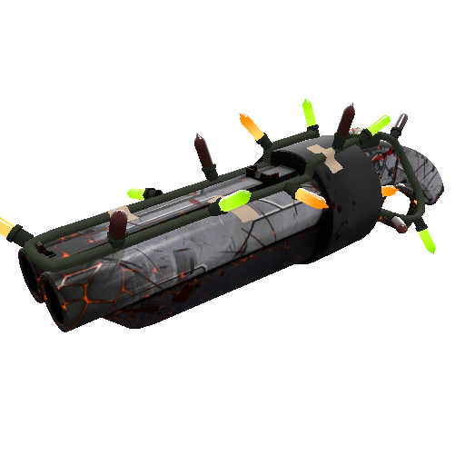 Festivized Mechanized Monster Scattergun (Battle Scarred)