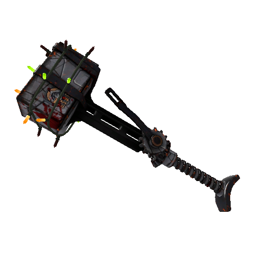 Festivized Specialized Killstreak Mechanized Monster Powerjack (Battle Scarred)