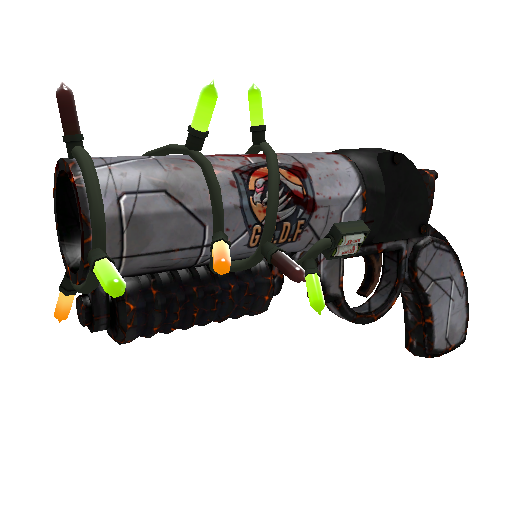 Strange Festivized Professional Killstreak Mechanized Monster Scorch Shot (Battle Scarred)