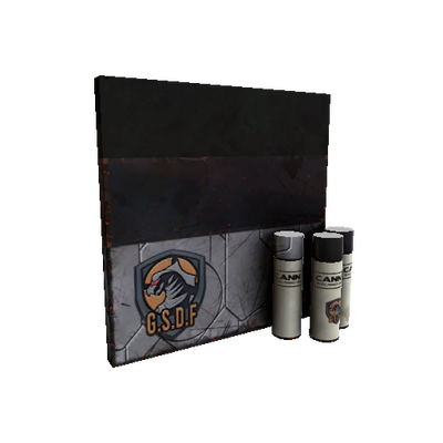 Strange Mechanized Monster War Paint (Well-Worn)