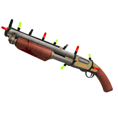 Strange Festivized Professional Killstreak Civic Duty Shotgun (Field-Tested)