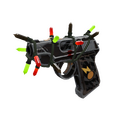 Strange Festive Professional Killstreak Black Dahlia Pistol (Well-Worn)