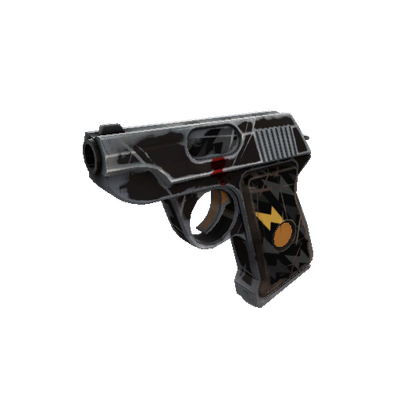Strange Black Dahlia Pistol (Well-Worn)