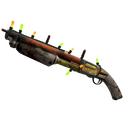 Strange Festive Professional Killstreak Lightning Rod Shotgun (Battle Scarred)