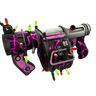 Unusual Festivized Specialized Killstreak Pink Elephant Stickybomb Launcher (Well-Worn)