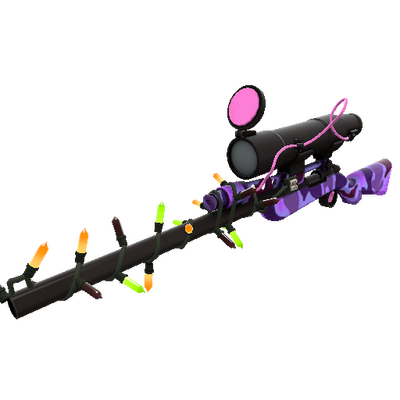 Strange Festivized Professional Killstreak Purple Range Sniper Rifle (Factory New)