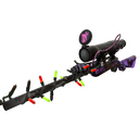 Festive Specialized Killstreak Purple Range Sniper Rifle (Battle Scarred)