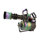 Strange Unusual Professional Killstreak Brain Candy Minigun (Battle Scarred)