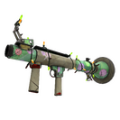 Unusual Festivized Specialized Killstreak Brain Candy Rocket Launcher (Well-Worn)