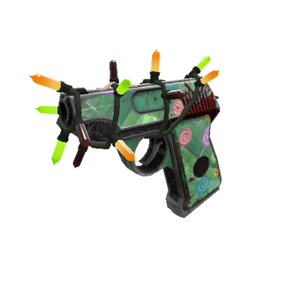 Strange Festivized Brain Candy Pistol (Well-Worn)