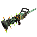 Unusual Festive Specialized Killstreak Flower Power Medi Gun (Well-Worn)