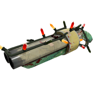 Strange Festivized Killstreak Flower Power Scattergun (Well-Worn)