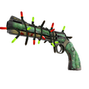 Strange Festive Killstreak Flower Power Revolver (Battle Scarred)