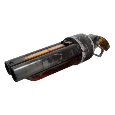 Strange Shot to Hell Scattergun (Battle Scarred)